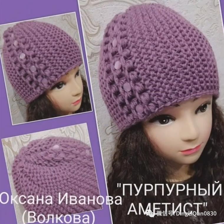 针织特色造型帽子,针织帽原创设计分享
