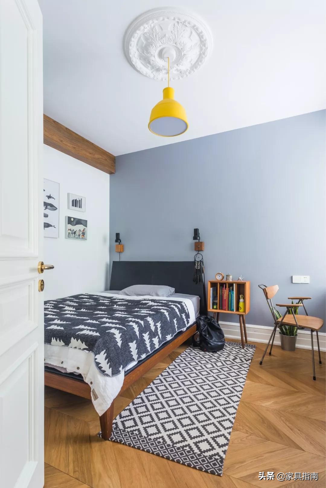 上海宝妈把145㎡四室打造成复古殿堂,成为家居行业的热搜榜