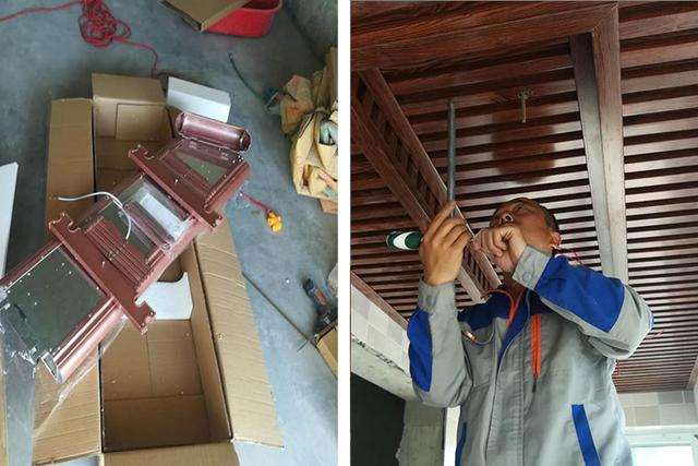 阳台晾衣架安装方法,晾衣架顶座横着安装还是竖着安装