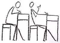 简笔画人物绘画教程可爱,简笔人物创意画幼儿