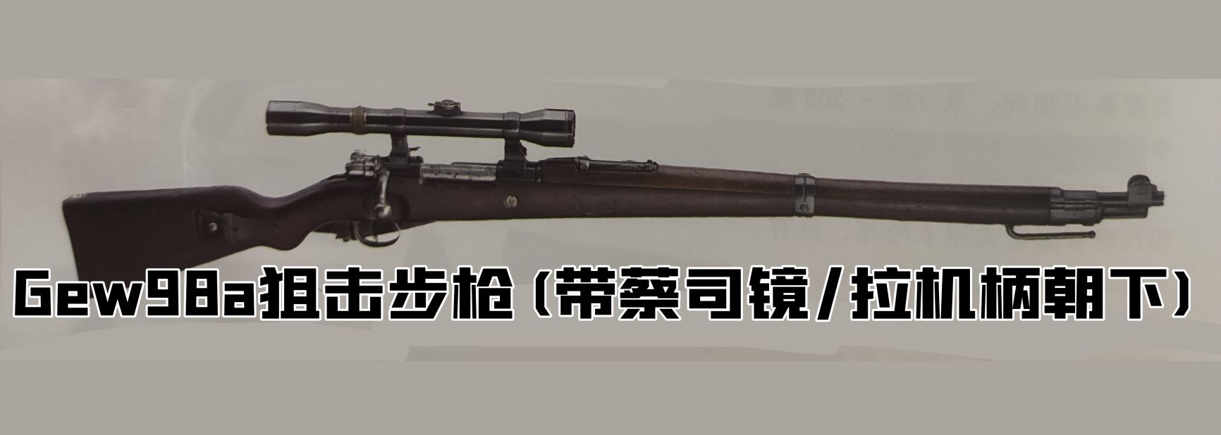 英国枪史图册全篇,德国枪图片