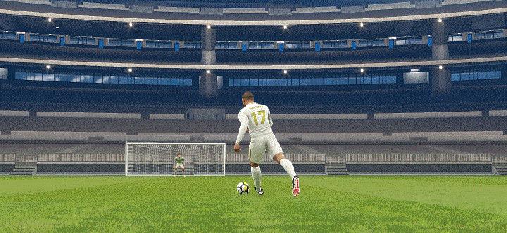 运动战中怎么精准射门,运动战中射门脚法教学