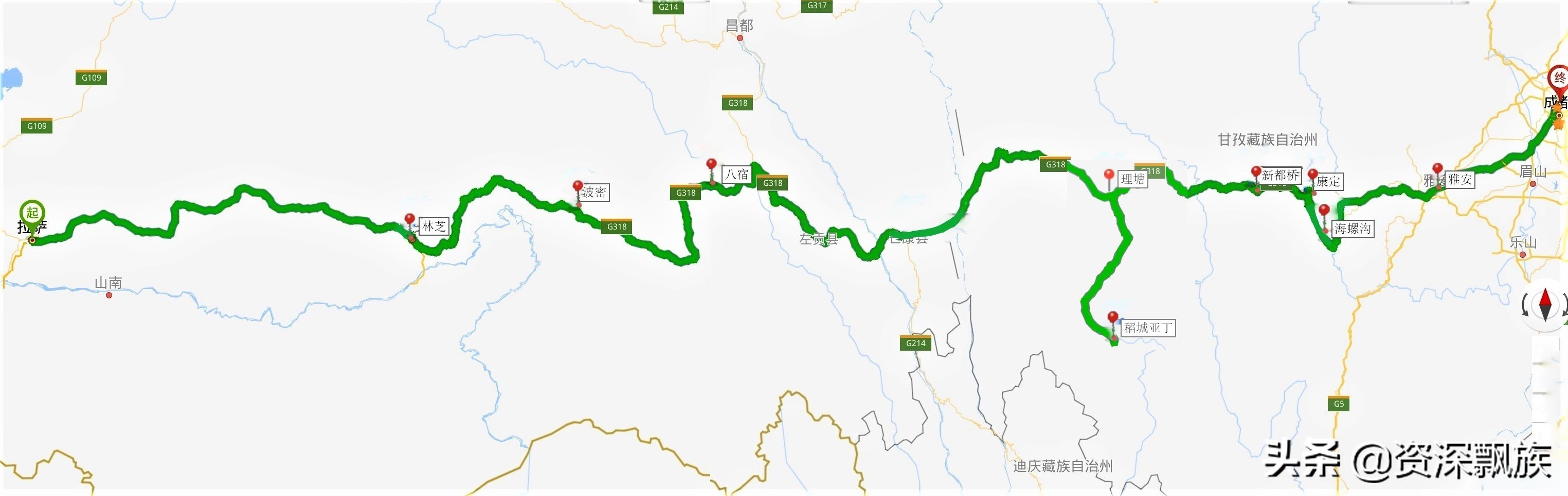 川藏线318租车费用大概多少钱,成都租车自驾318川藏线雷克萨斯