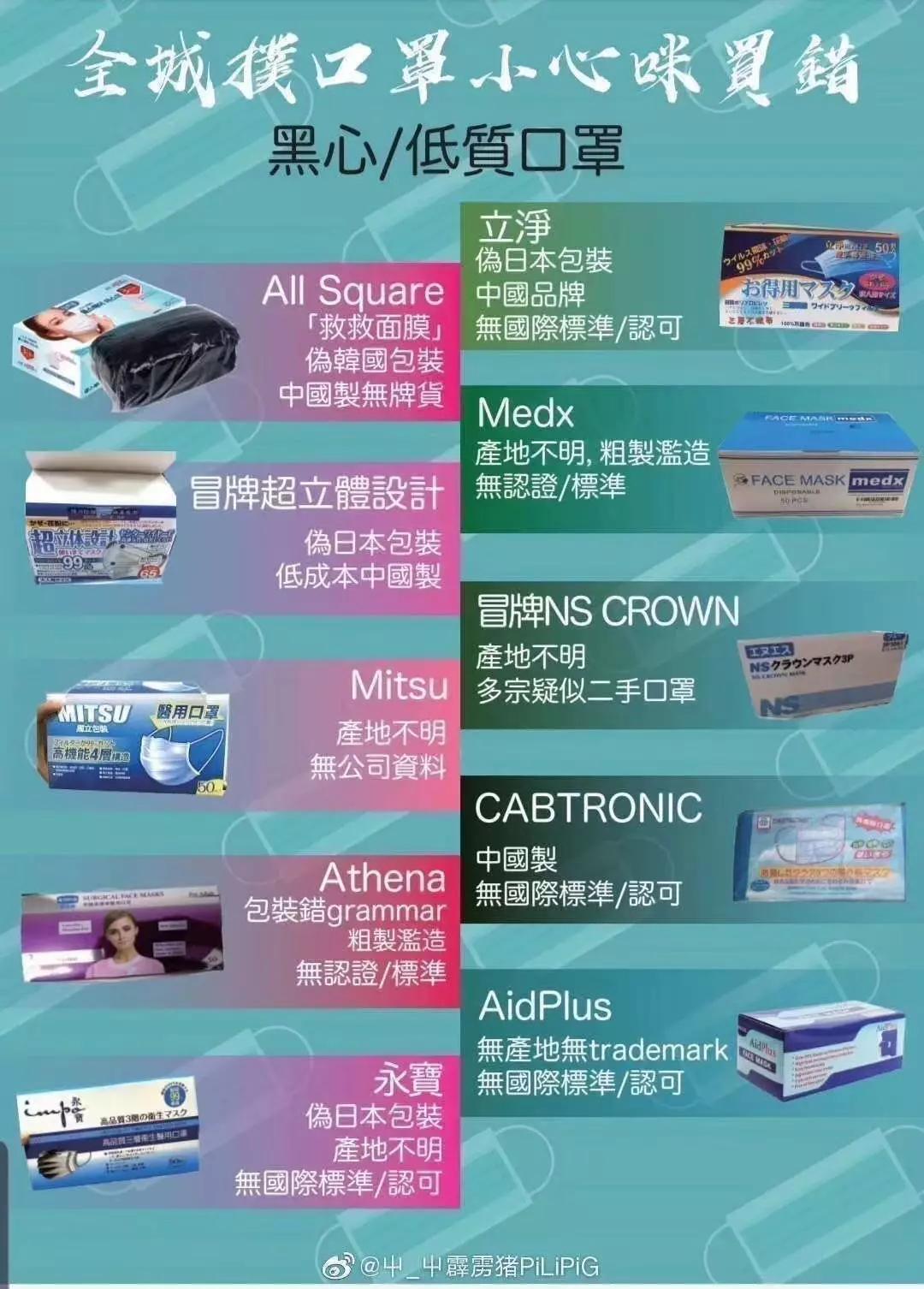 被曝光口罩,凡是三无的口罩都是假的吗