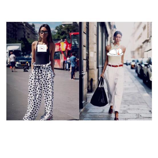 阔腿裤穿出时尚感,阔腿裤要怎么穿才又显瘦又好看