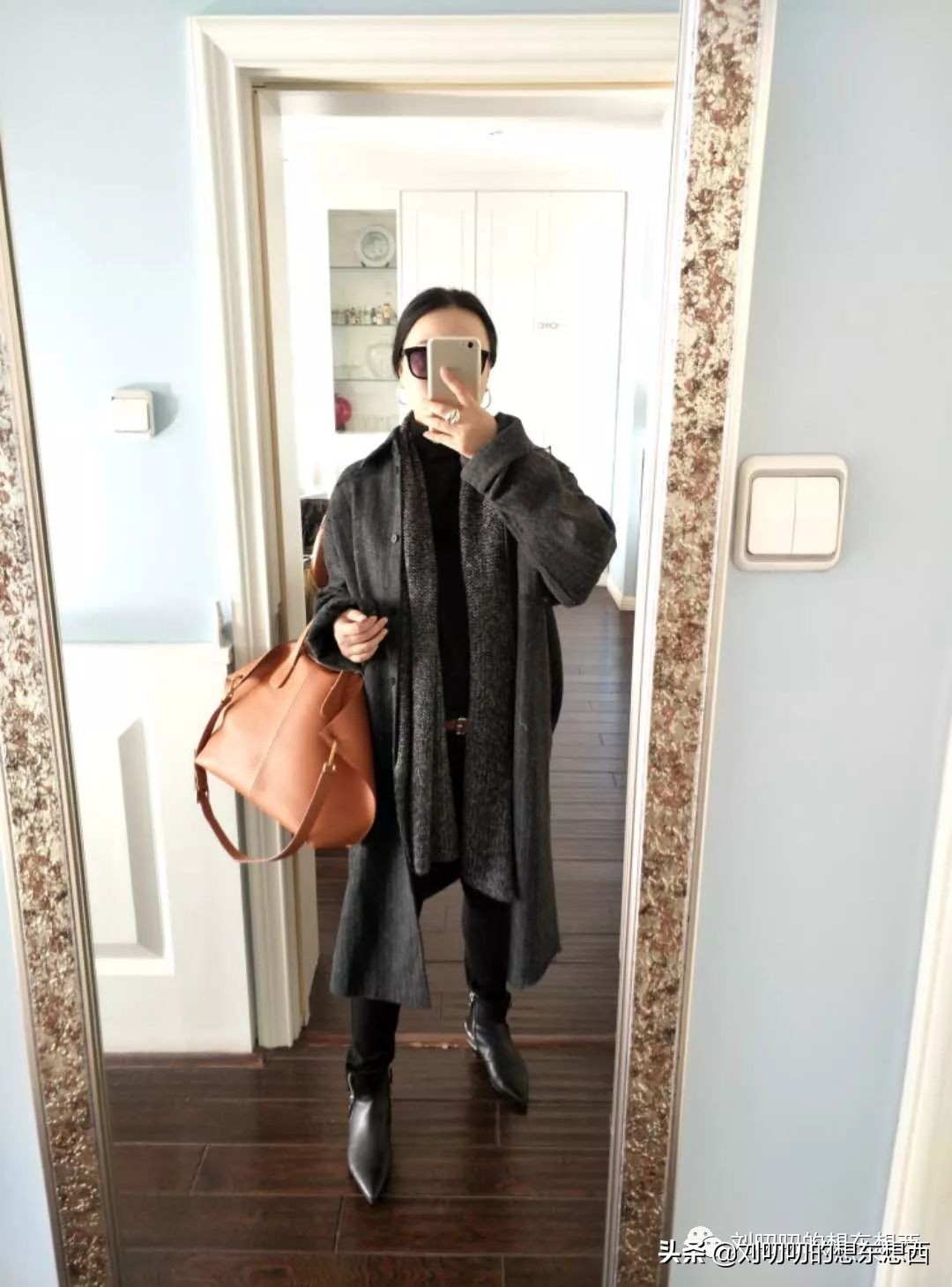 一日一look冬季穿搭,一日一look穿搭