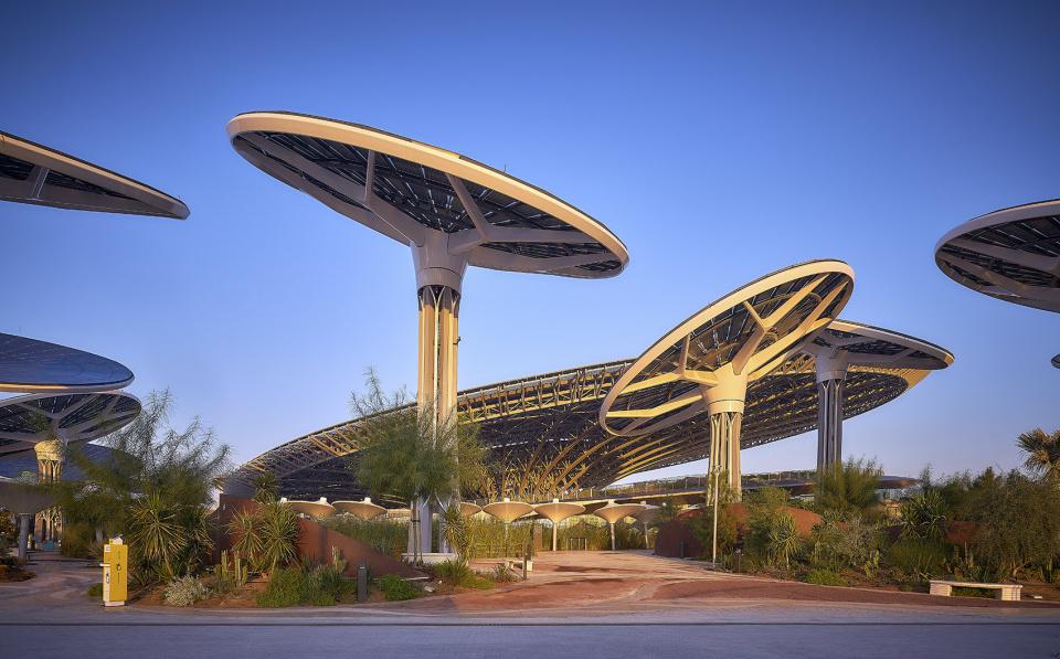 迪拜世博会中国馆正式试运营,迪拜世博会各国展馆建筑抢先看