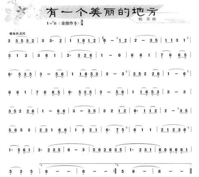 葫芦丝基础演奏知识,葫芦丝初学者必吹曲