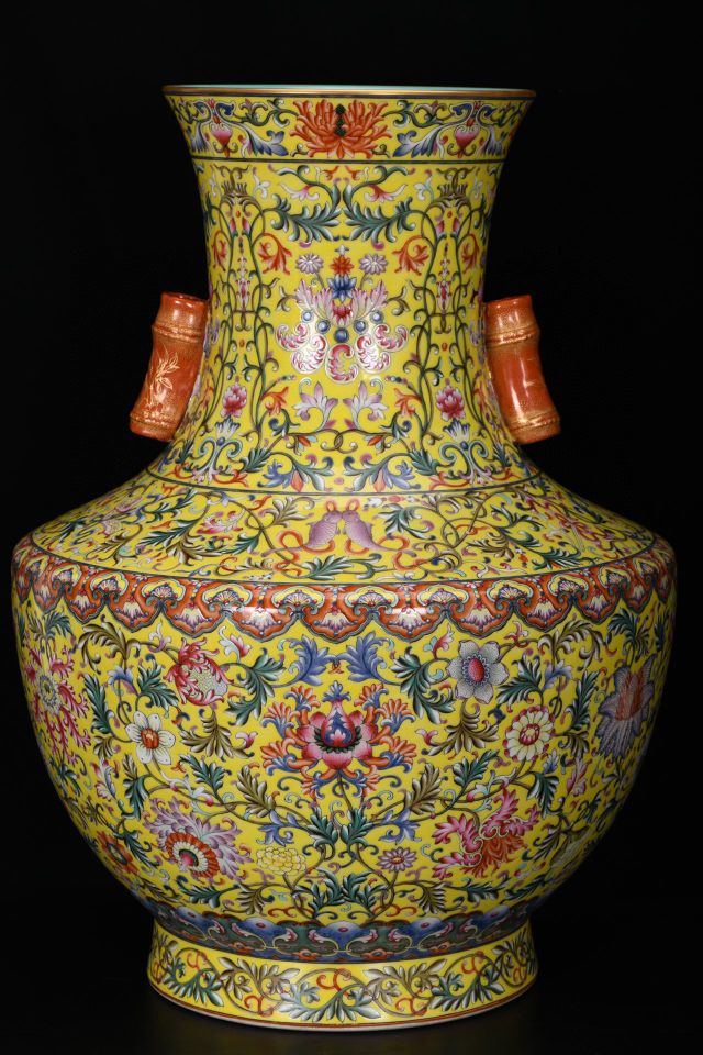 清代官窑珐琅彩将军罐,清代官窑珐琅彩鉴定方法