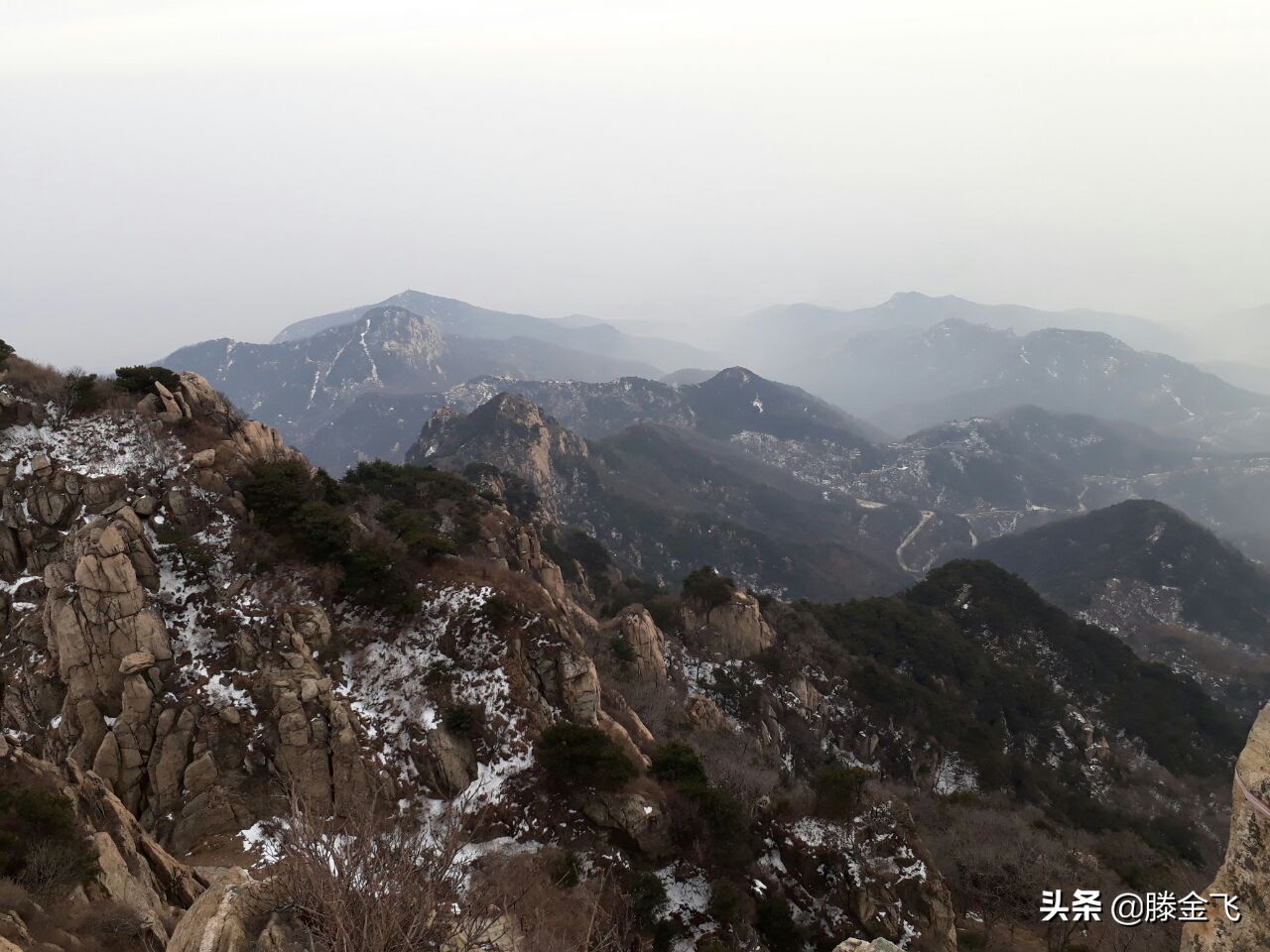 泰山之巅玉皇顶图片,泰山之巅玉皇顶五岳独尊