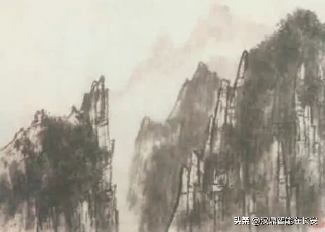 山水画技法山石的基本画法解析,中国山水画技法如何画山石