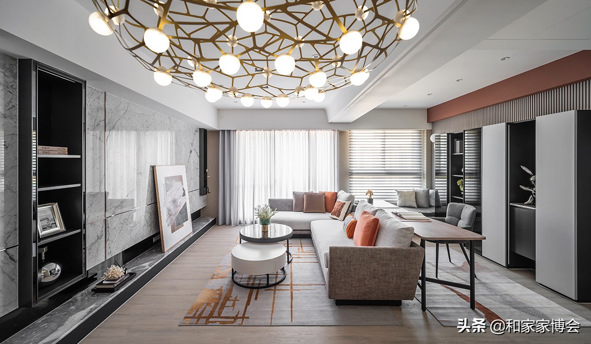 轻奢风家宅设计｜以设计细节堆叠精致生活情调