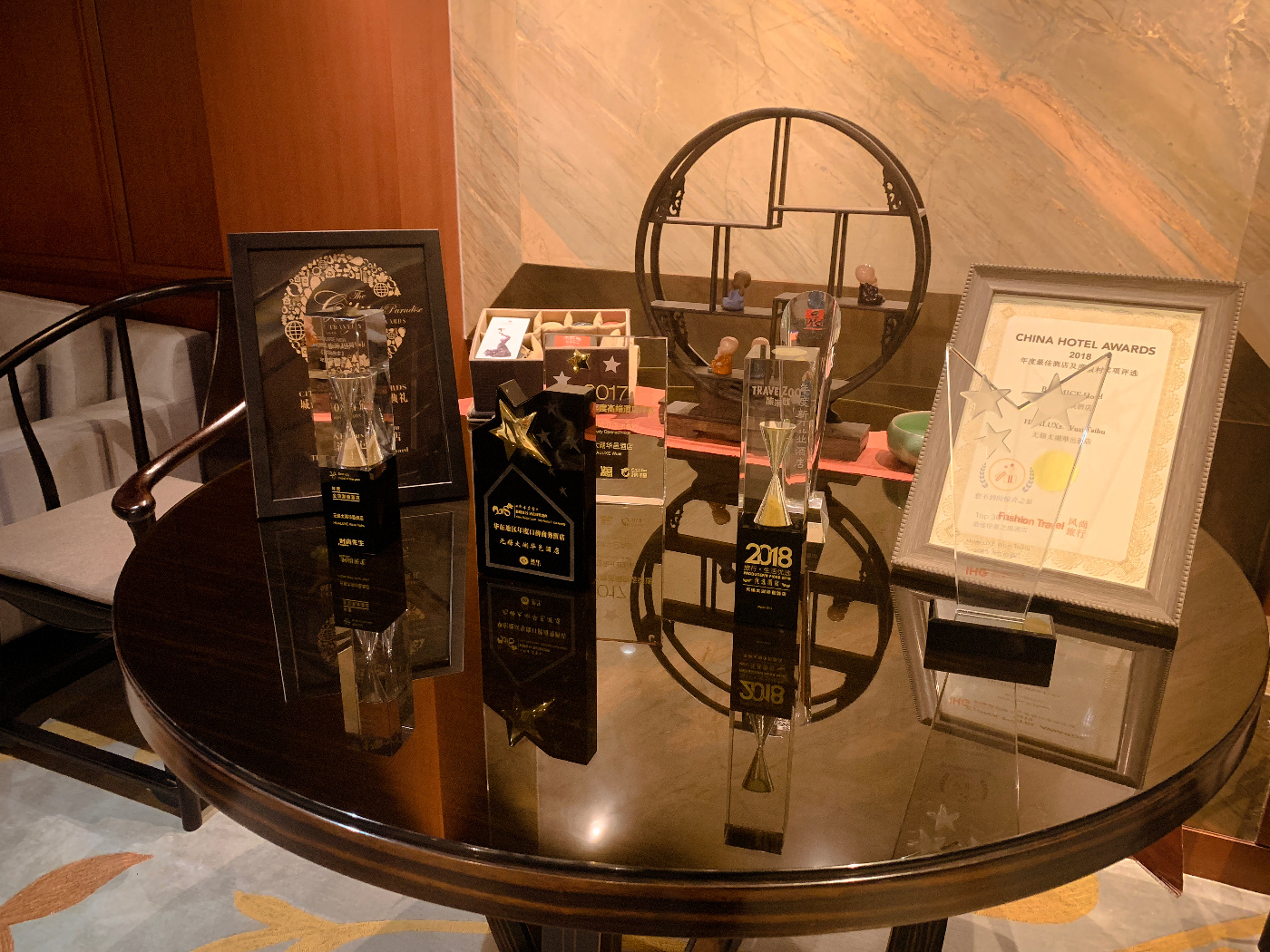 拉开窗帘就是美丽的太湖，打卡无锡太湖华邑酒店！