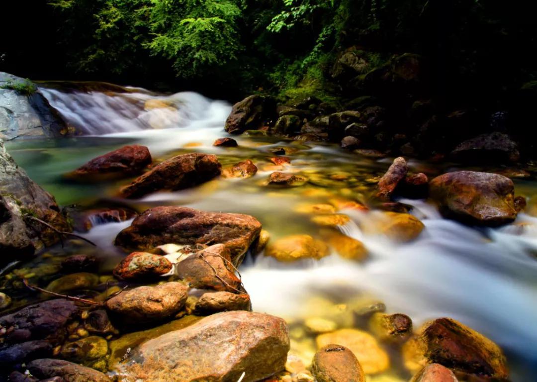秦岭小九寨沟黄柏塬,陕西秦岭九寨黄柏源