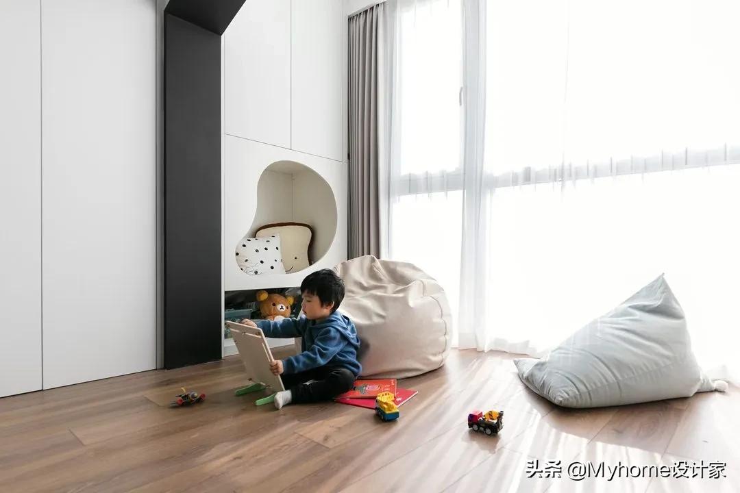 有趣的儿童房设计,儿童房设计滑梯房间