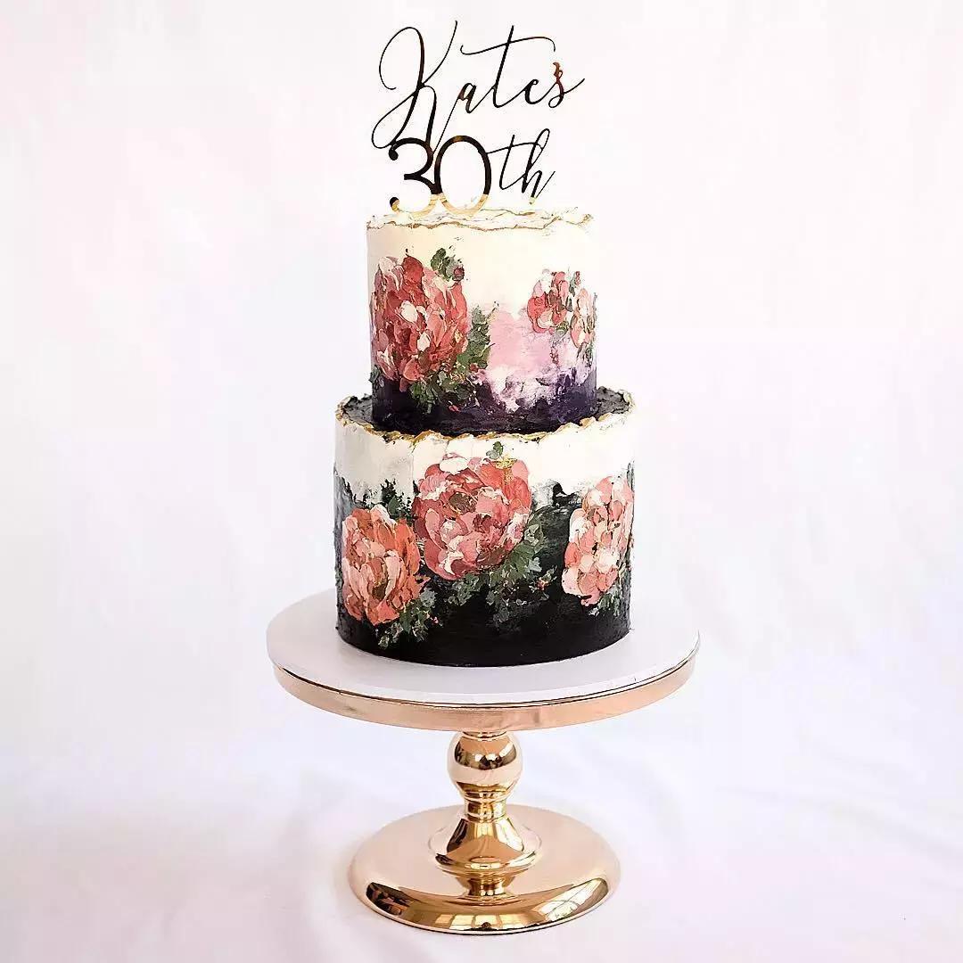 蛋糕好看复古可爱做法,艺术蛋糕创意制作视频