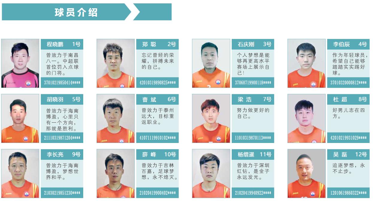 *安泰**足球新征程,山东望岳将出征中冠,宋黎辉挂帅,队内有名将
