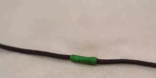 最容易学会的手串打结方法,小叶紫檀手串编绳打结