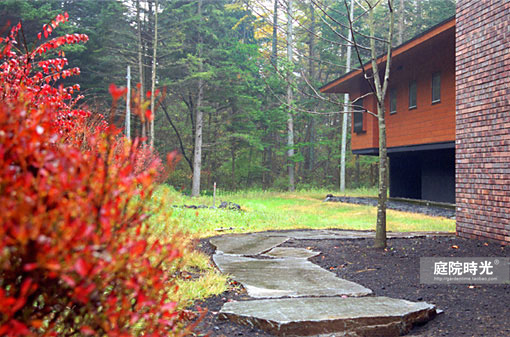 中式庭院古代老石板铺装,庭院铺装样式区域颜色搭配