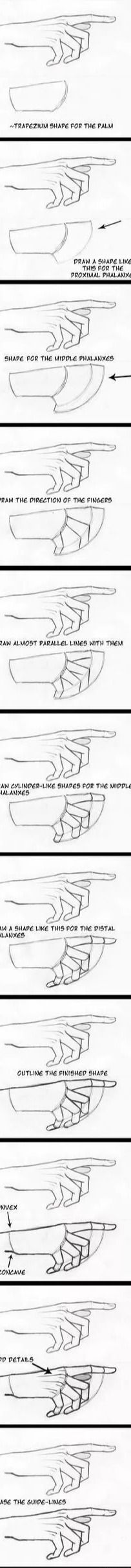 动漫人物手怎么画,画动漫人物手的画法