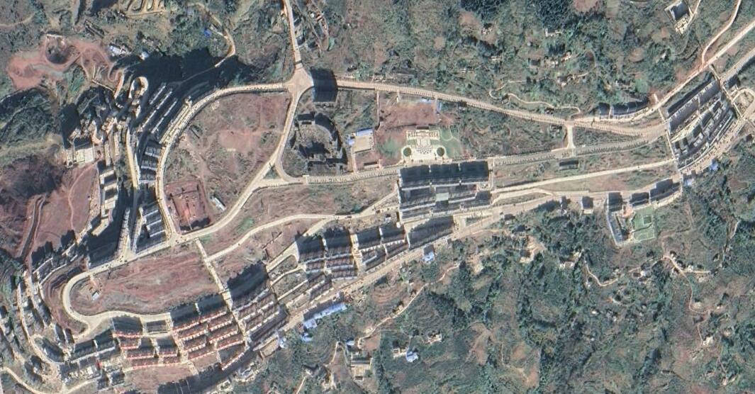 巴东三峡卫星地图,湖北恩施巴东县地图