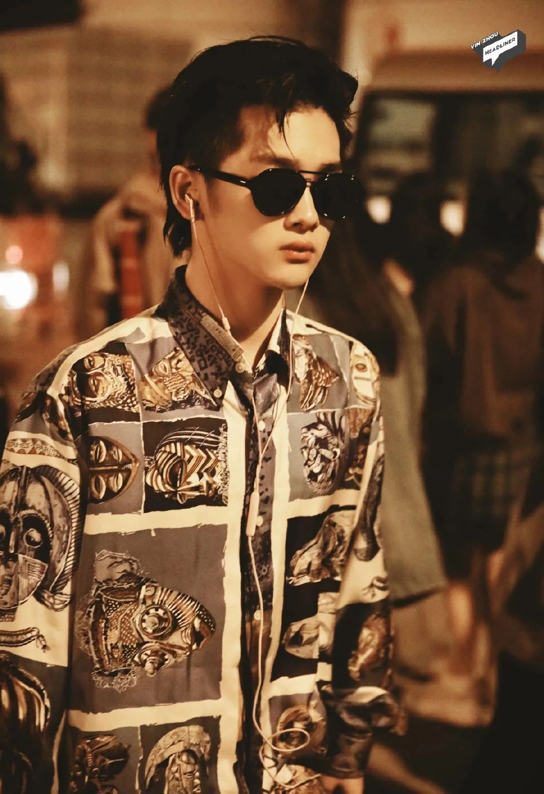 周震南被吓到,看周震南reaction反应