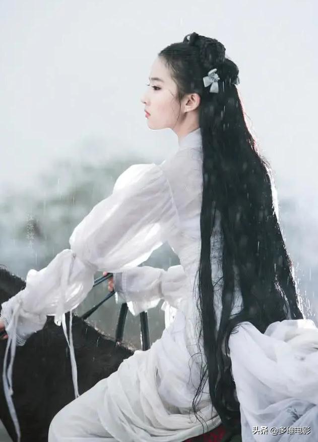 刘亦菲小龙女骑马淋雨高清图,神雕侠侣刘亦菲小龙女全部片段