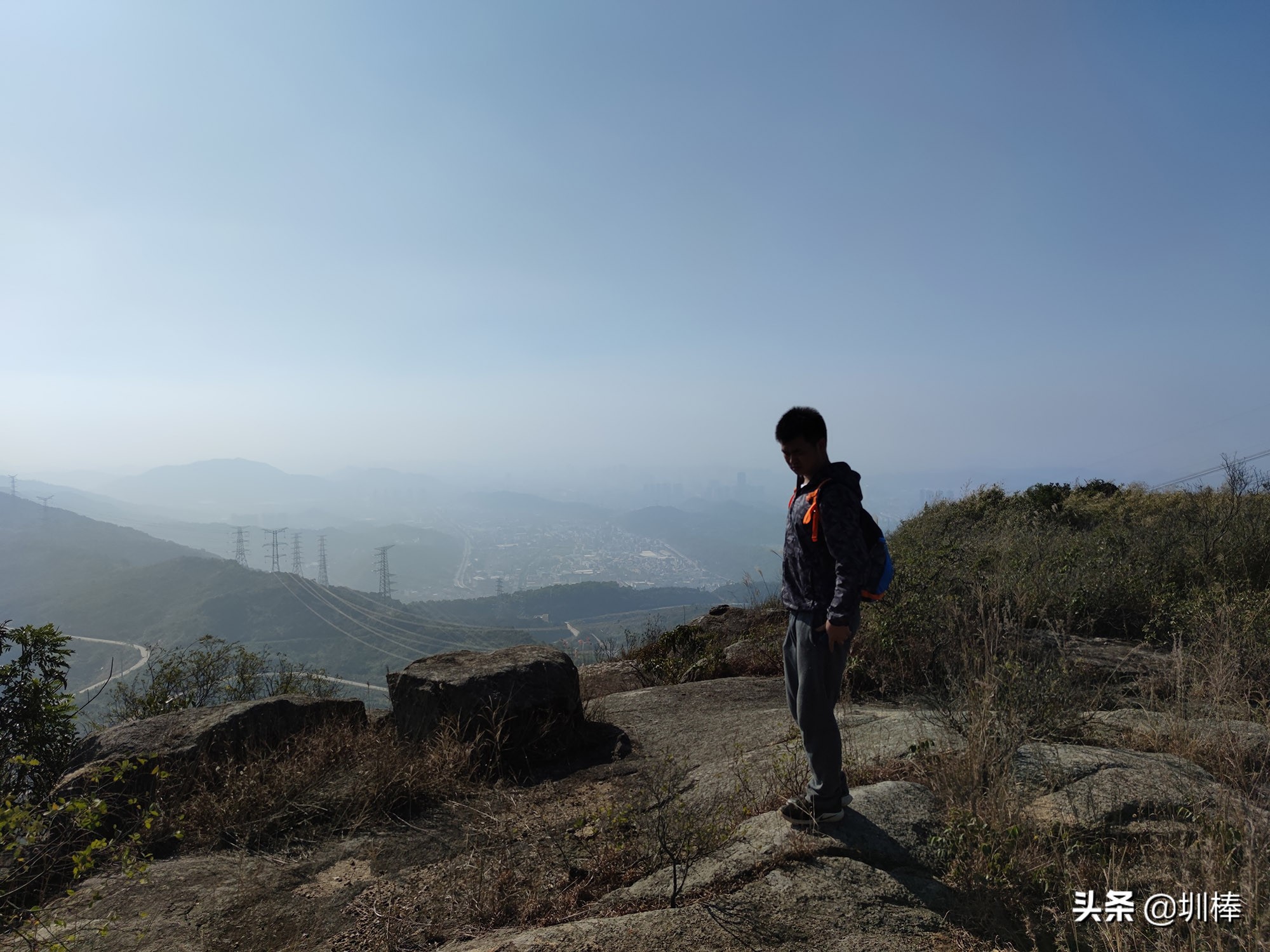 爬深圳山,爬深圳莲花山公园