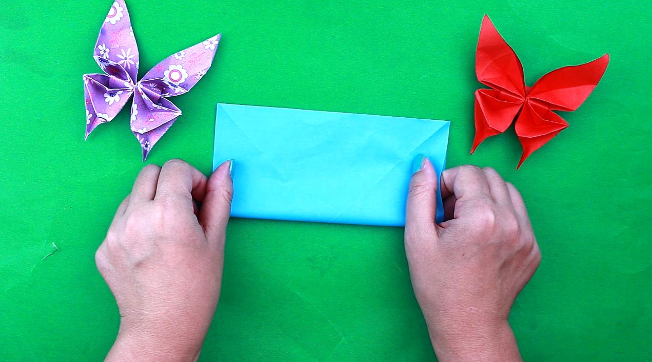 一张纸折蝴蝶花,蝴蝶折纸超高难度凤尾蝶