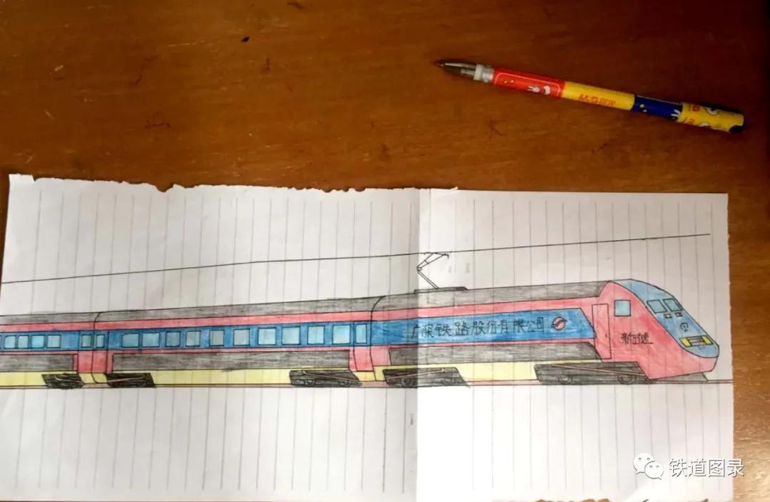 铁路人文：手绘火车