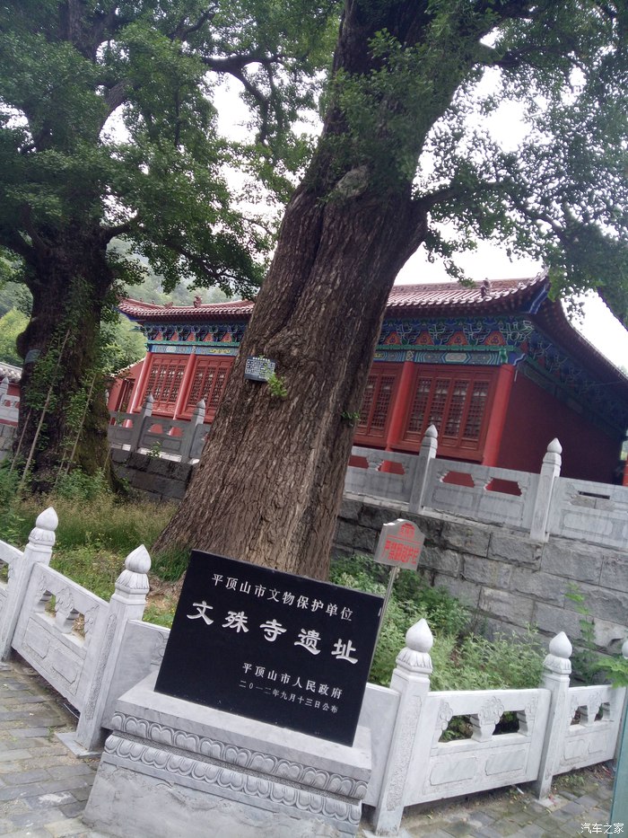 鲁山文殊寺,云雾缭绕人间仙境的寺庙大佛
