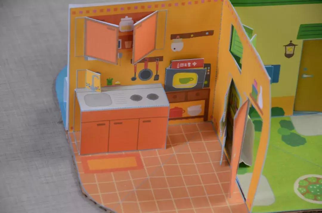 做立体书房子教程,迷你立体书纸房子教程