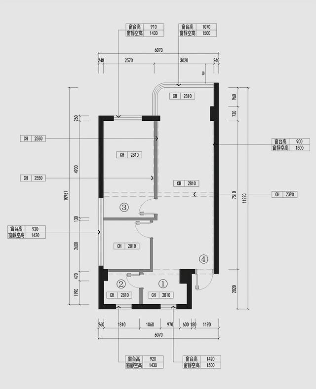 广州65平小户型住宅,广州57平的家