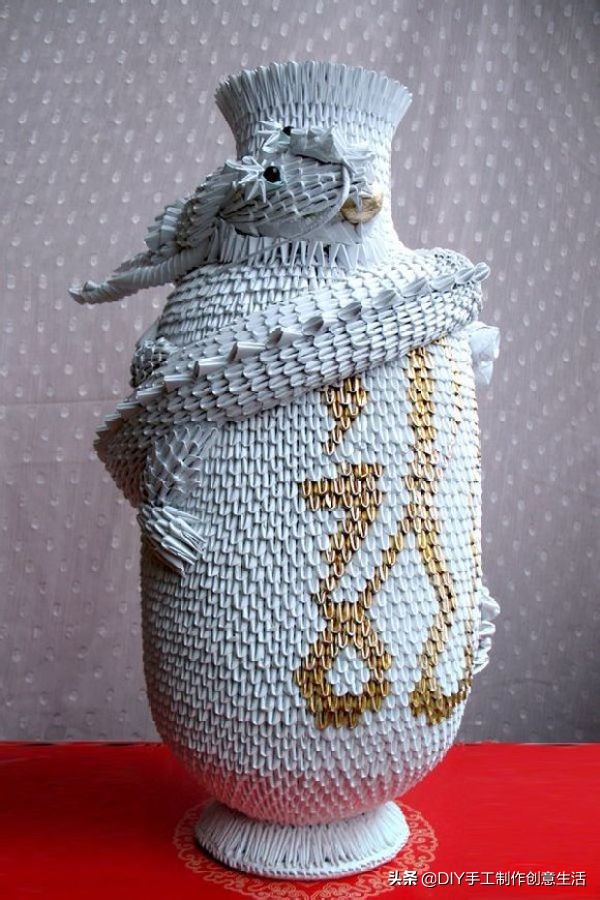 超简单的三角插教程,三角插孔雀开屏全图解详细步骤