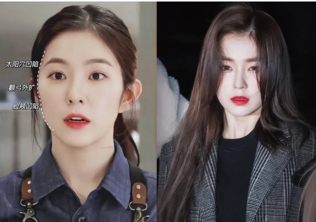 刘海中长发波浪卷发型,适合齐刘海的卷发减龄