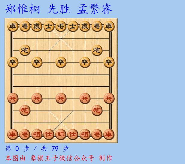 超快棋赛王天一,第二届超快棋赛王天一和蒋川