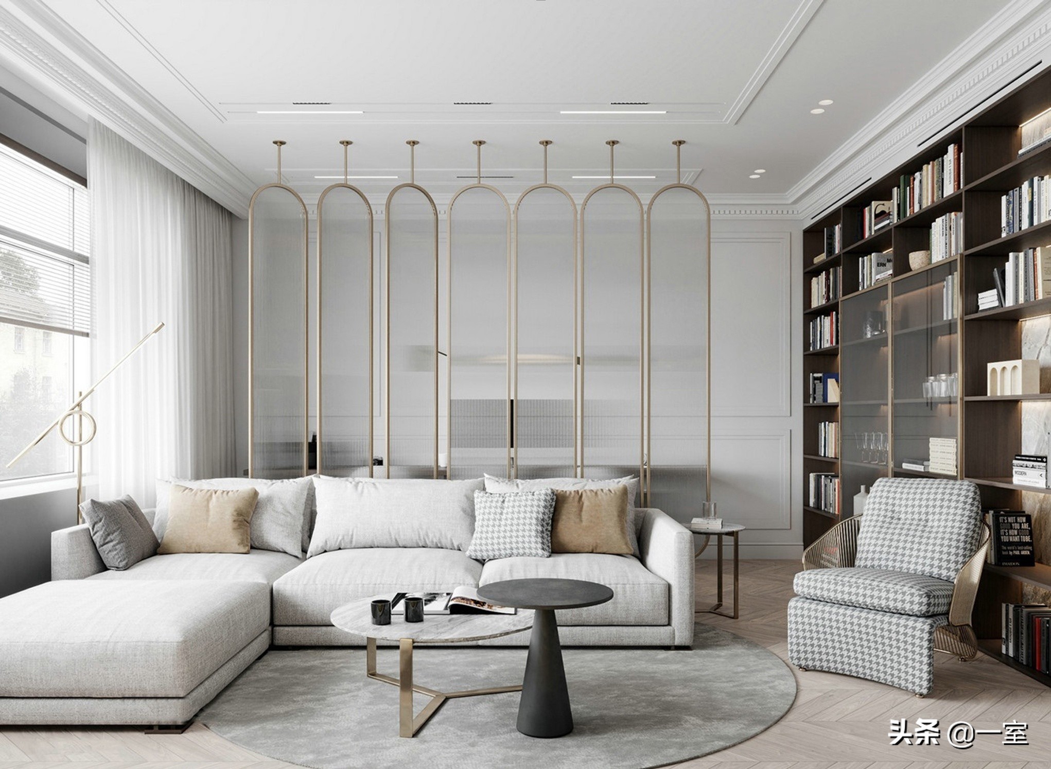 3.3米背景墙设计,客厅背景墙设计简约款