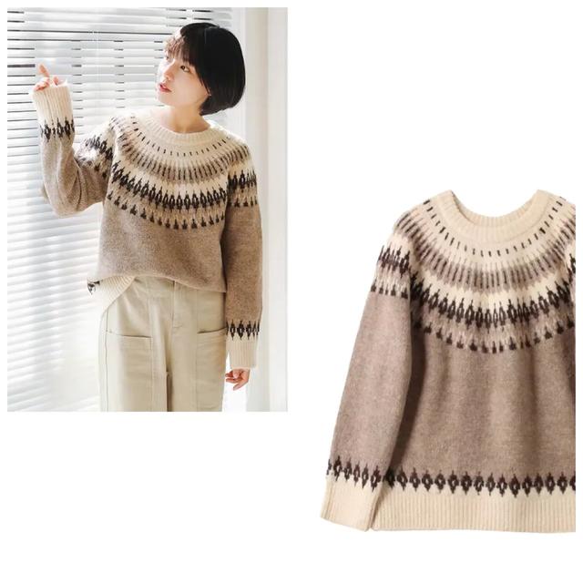 秋天衣橱必备50件,秋天毛衣套装温柔
