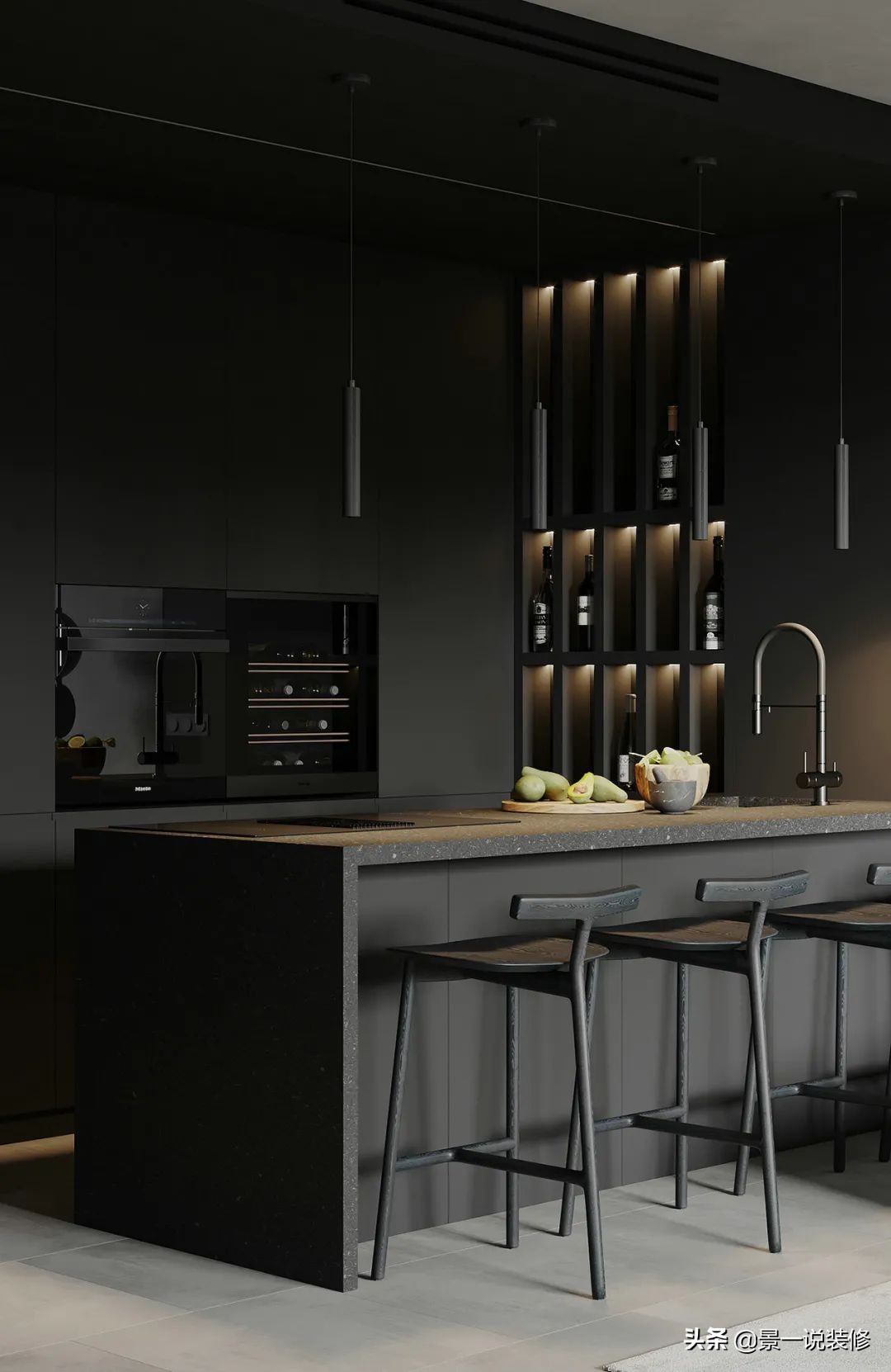 餐饮吧台装修风格格调,特别有格调的咖啡厅吧台