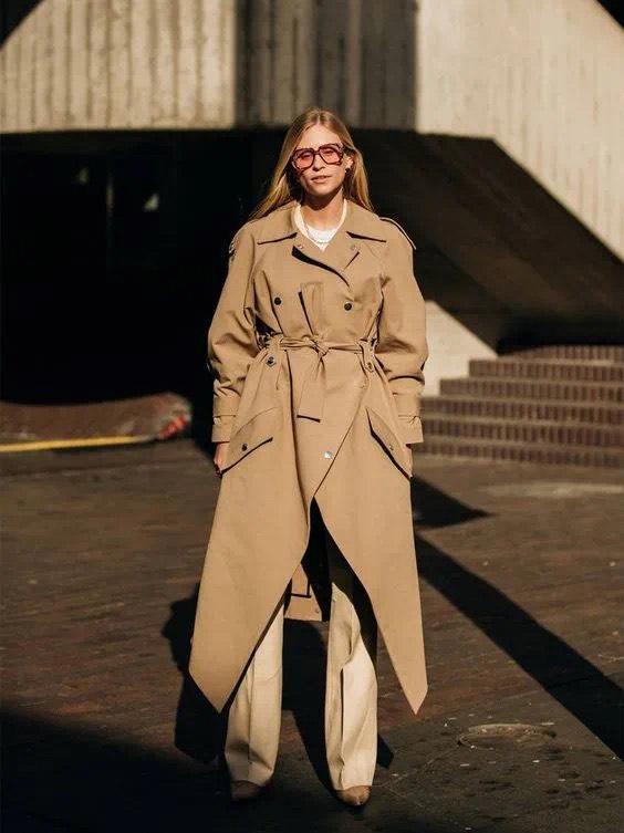 大衣穿搭女冬选择,女人要风度不要温度