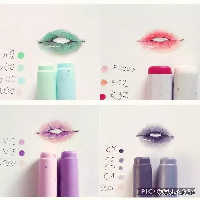 马克笔绘画初学者该用哪种马克笔,马克笔简单调色理论