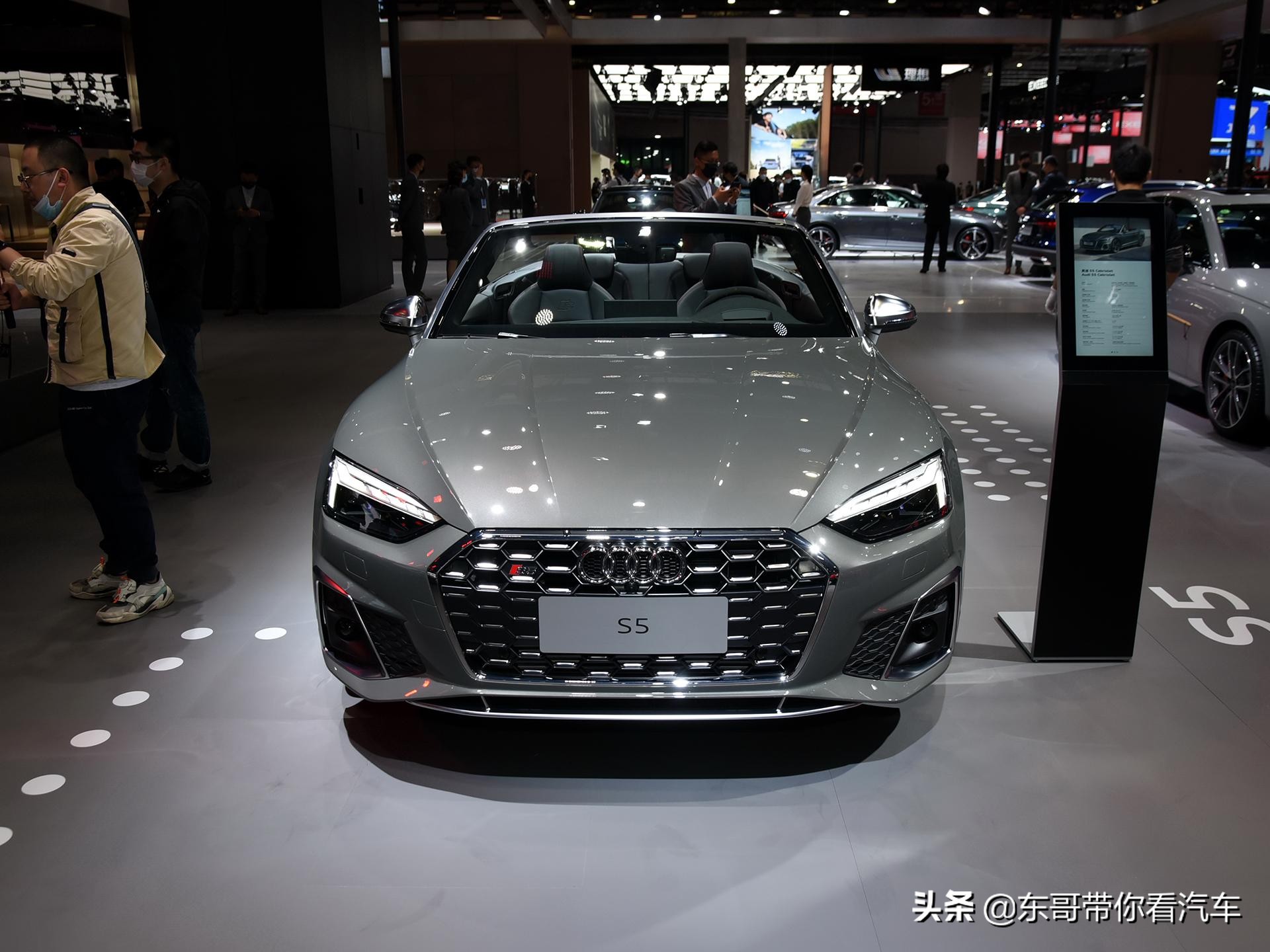 奥迪s5sportback黑武士,德系大排量自吸车