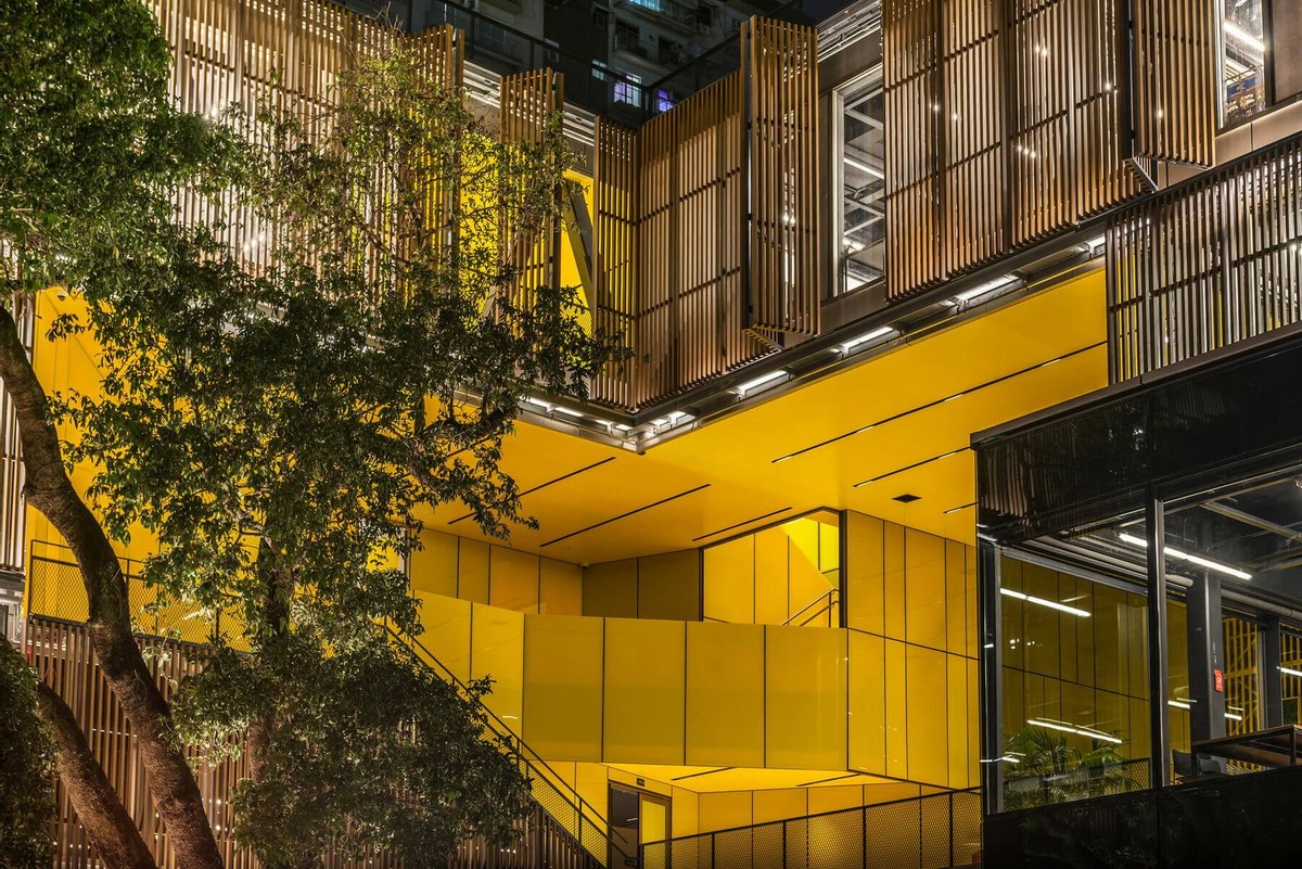 覆上新妆添荣光里约综合楼设计赏析