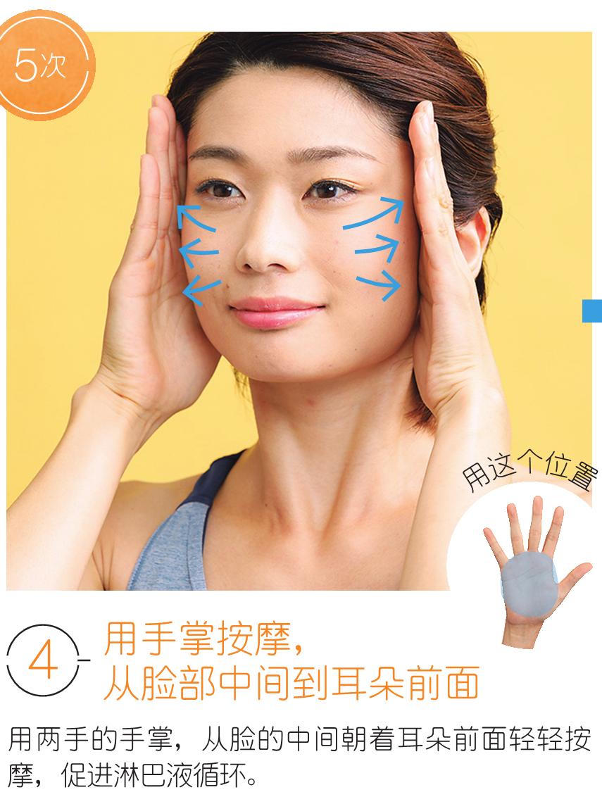 金莎过度按摩导致筋膜黏连，塑造小脸的按摩手法