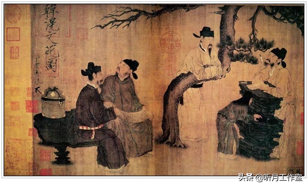 五牛图唐韩滉纯银纪念币2009,唐韩滉五牛图作品分析