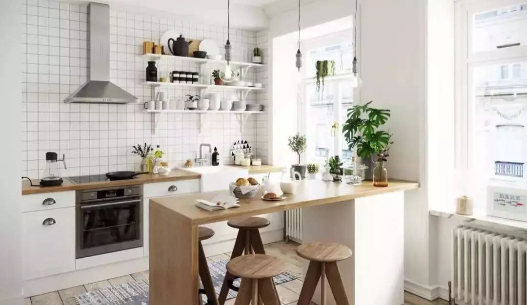 当现代厨房遇上集成灶,当厨房遇上餐厅
