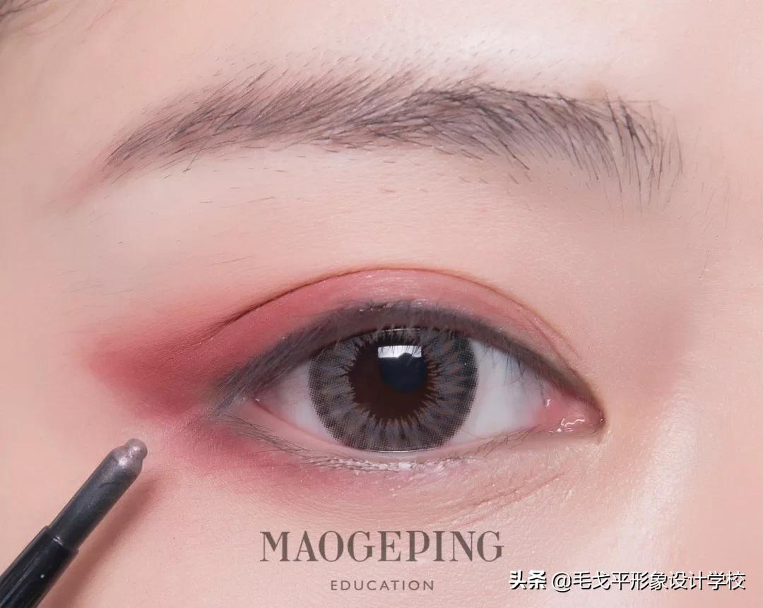 日常画眉妆教程,初学跟妆如何画眉毛