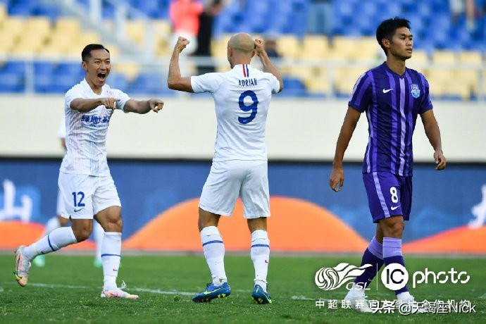 2017中超联赛于汉超绝杀申花,申花绝杀上港于汉超越位