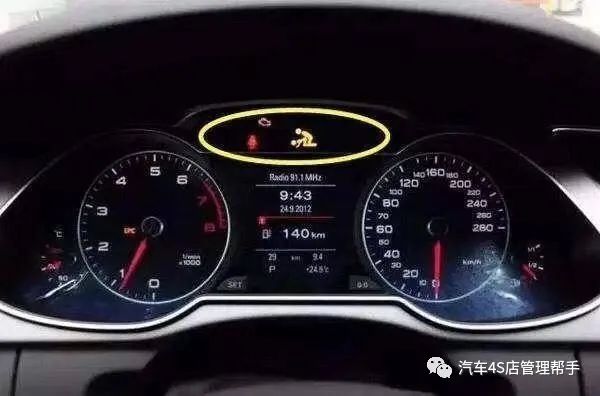 最全汽车仪表盘指示灯图解图片,奇瑞汽车仪表盘指示灯图解