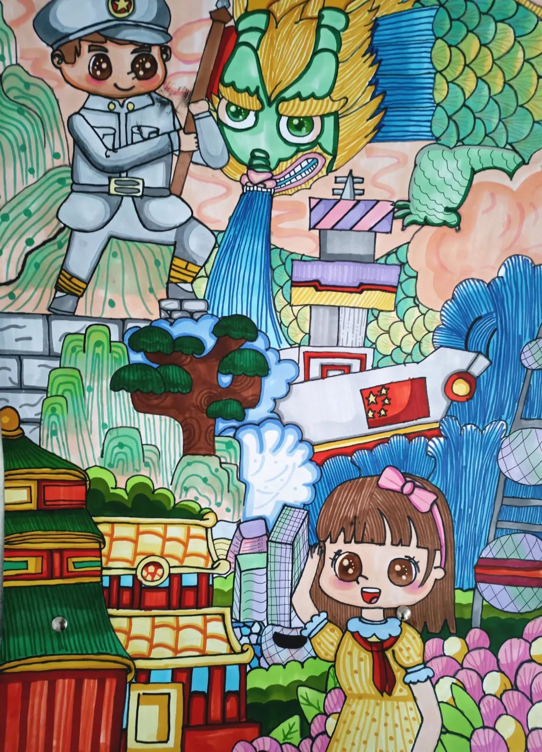 礼赞建党百年家国情怀,传承红色基因献礼建党百年